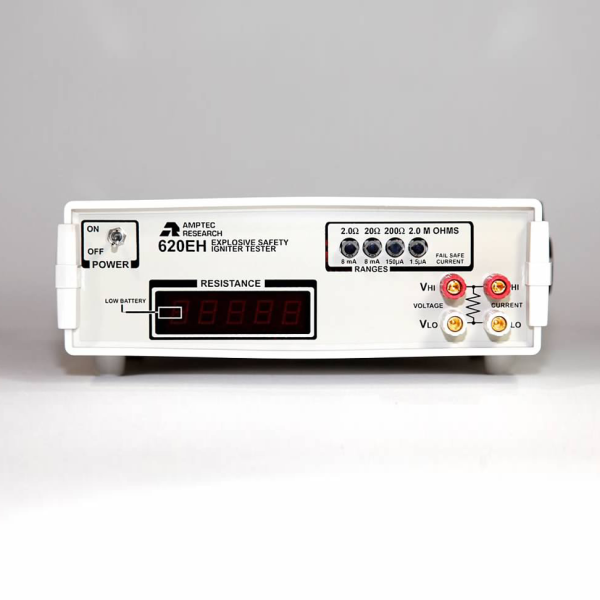 Amptec Research Front View of 620EH Igniter Tester