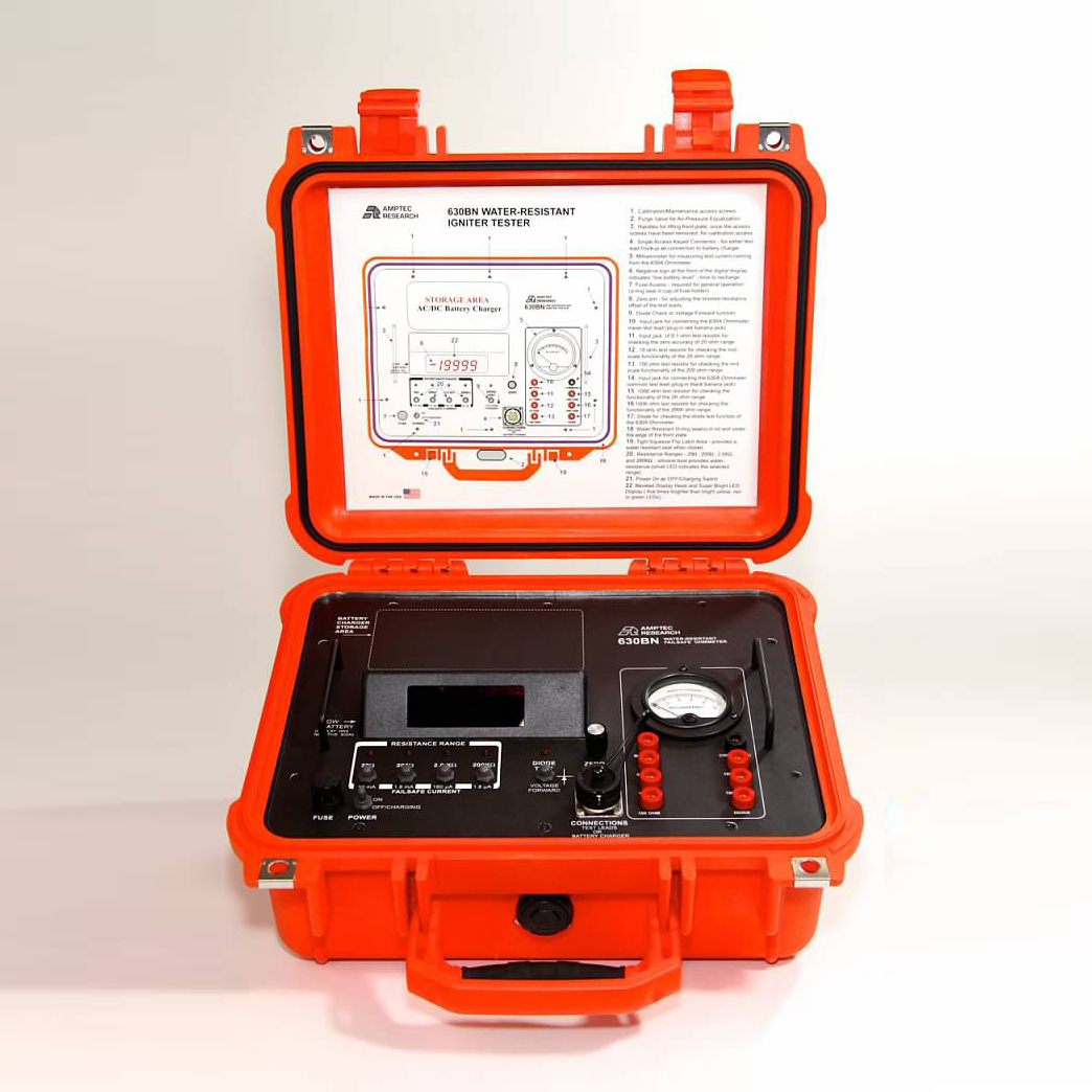 630BN | Ruggedized Failsafe Ohmmeter with Diode Test Capability