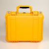 Closed Yellow Weatherproof Case for Electrical Resistance Equipment from Amptec Research