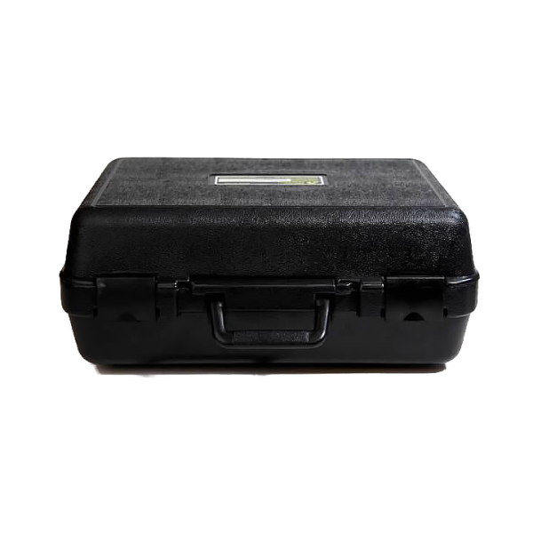 Black Protective Hard Shell Transit Case for Protecting Electrical Testing Equipment Amptec Research OP-100